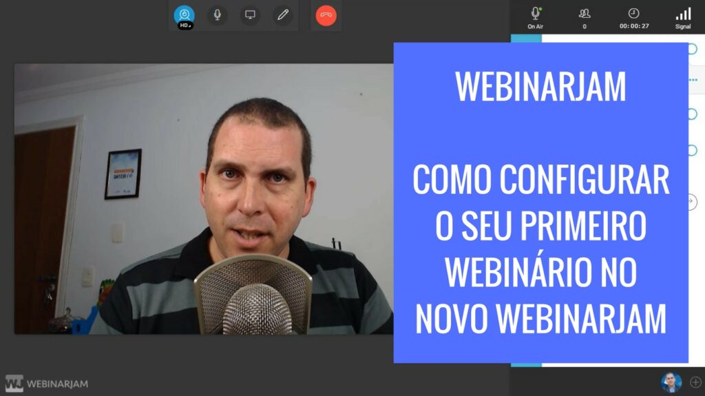 WebinarJam – Como Configurar o Seu Primeiro Webinário no Novo WebinarJam