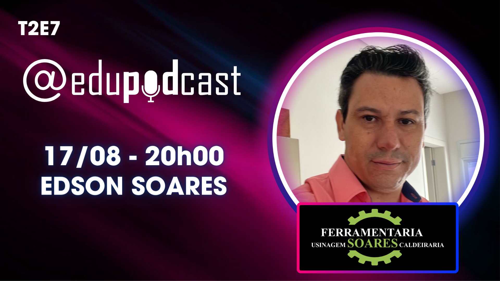 Edson Soares da Ferramentaria Soares – Edu Pod Cast T2E7
